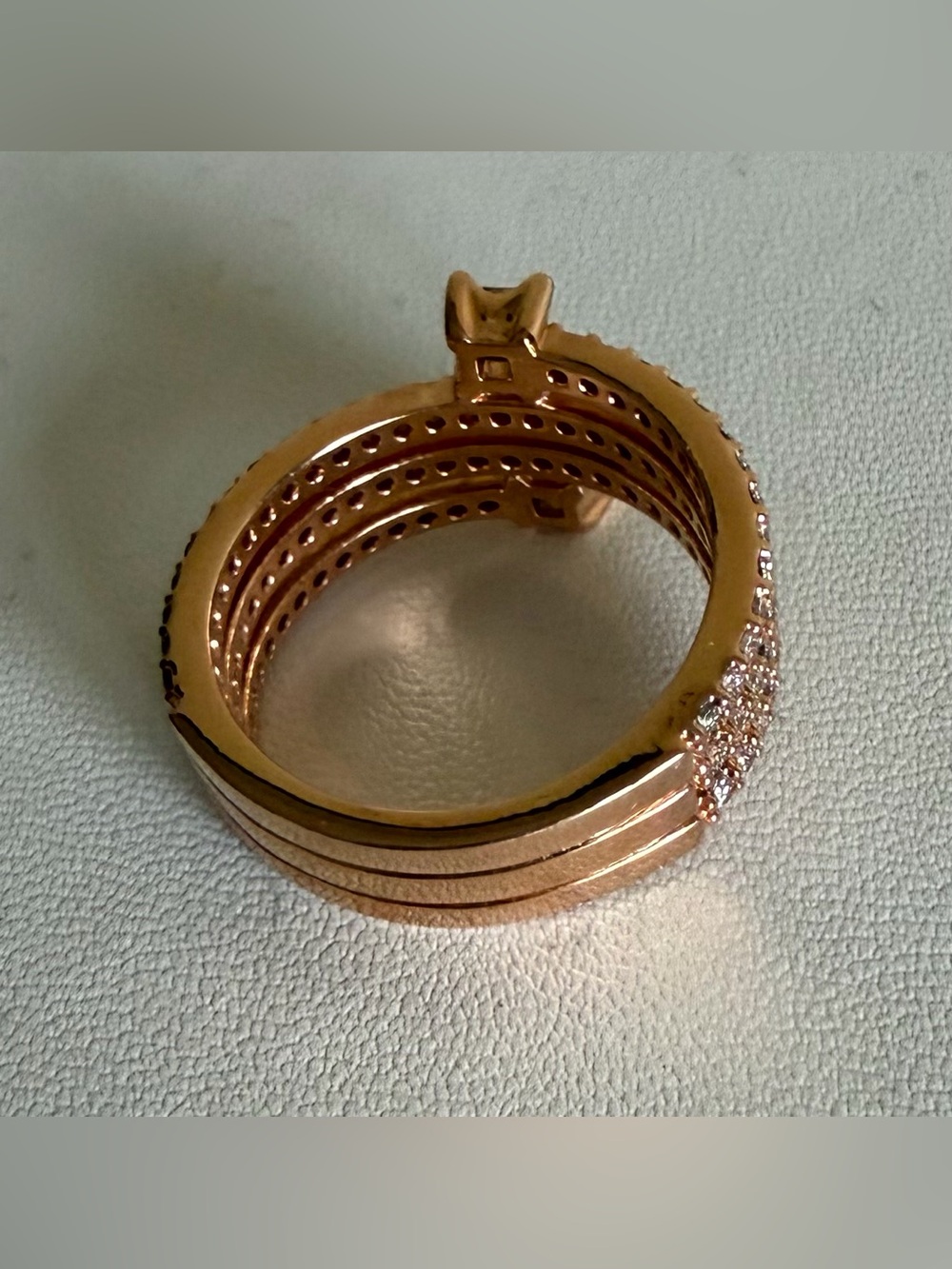 Pandora Triple Spiral Ring - Picture 4 of 4